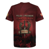 Polish Lithuanian Commonwealth Rugby Jersey Winged Hussar Warrior Battle Of Vienna