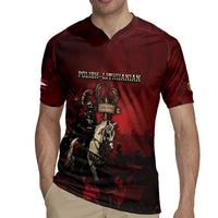 Polish Lithuanian Commonwealth Rugby Jersey Winged Hussar Warrior Battle Of Vienna