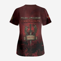 Polish Lithuanian Commonwealth Scrub Top Winged Hussar Warrior Battle Of Vienna