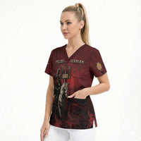 Polish Lithuanian Commonwealth Scrub Top Winged Hussar Warrior Battle Of Vienna