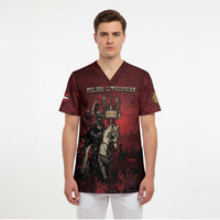 Polish Lithuanian Commonwealth Scrub Top Winged Hussar Warrior Battle Of Vienna