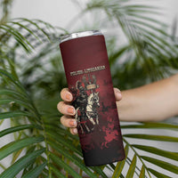Polish Lithuanian Commonwealth Skinny Tumbler Winged Hussar Warrior Battle Of Vienna