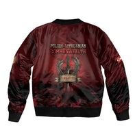 Polish Lithuanian Commonwealth Sleeve Zip Bomber Jacket Winged Hussar Warrior Battle Of Vienna