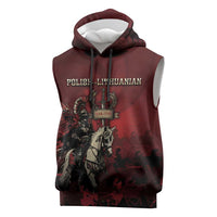 Polish Lithuanian Commonwealth Sleeveless Hoodie Winged Hussar Warrior Battle Of Vienna