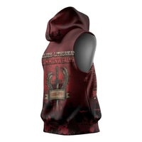 Polish Lithuanian Commonwealth Sleeveless Hoodie Winged Hussar Warrior Battle Of Vienna