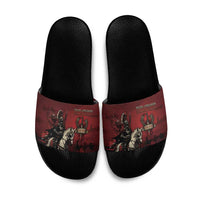 Polish Lithuanian Commonwealth Slide Sandals Winged Hussar Warrior Battle Of Vienna