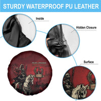Polish Lithuanian Commonwealth Spare Tire Cover Winged Hussar Warrior Battle Of Vienna