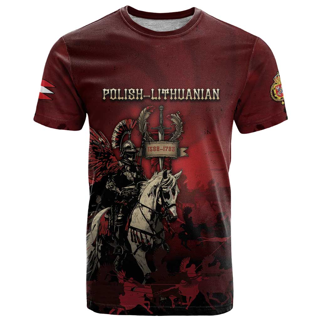 Polish Lithuanian Commonwealth T Shirt Winged Hussar Warrior Battle Of Vienna