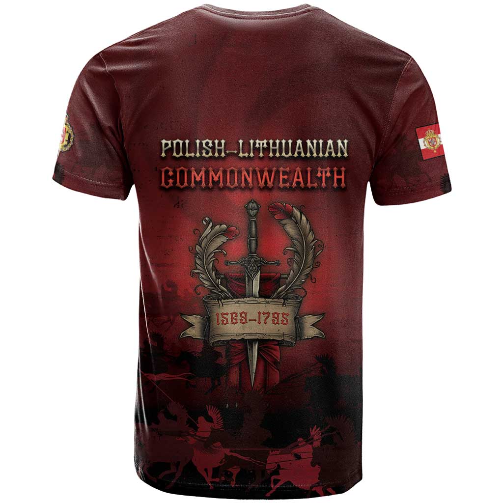 Polish Lithuanian Commonwealth T Shirt Winged Hussar Warrior Battle Of Vienna