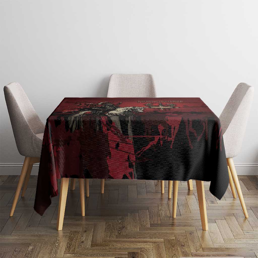 Polish Lithuanian Commonwealth Tablecloth Winged Hussar Warrior Battle Of Vienna