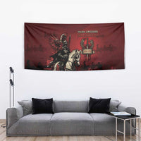 Polish Lithuanian Commonwealth Tapestry Winged Hussar Warrior Battle Of Vienna