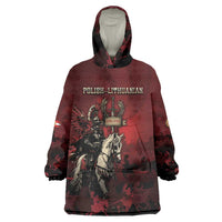 Polish Lithuanian Commonwealth Wearable Blanket Hoodie Winged Hussar Warrior Battle Of Vienna