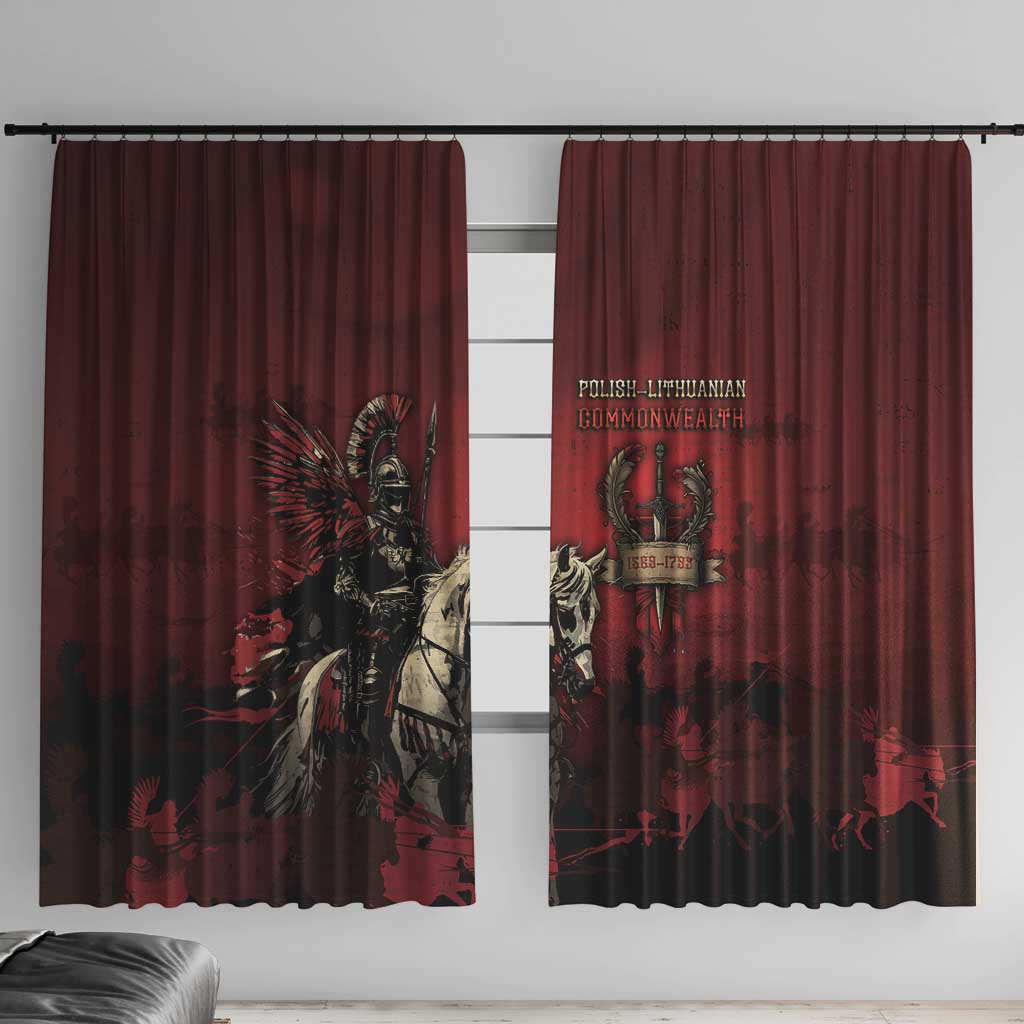 Polish Lithuanian Commonwealth Window Curtain Winged Hussar Warrior Battle Of Vienna