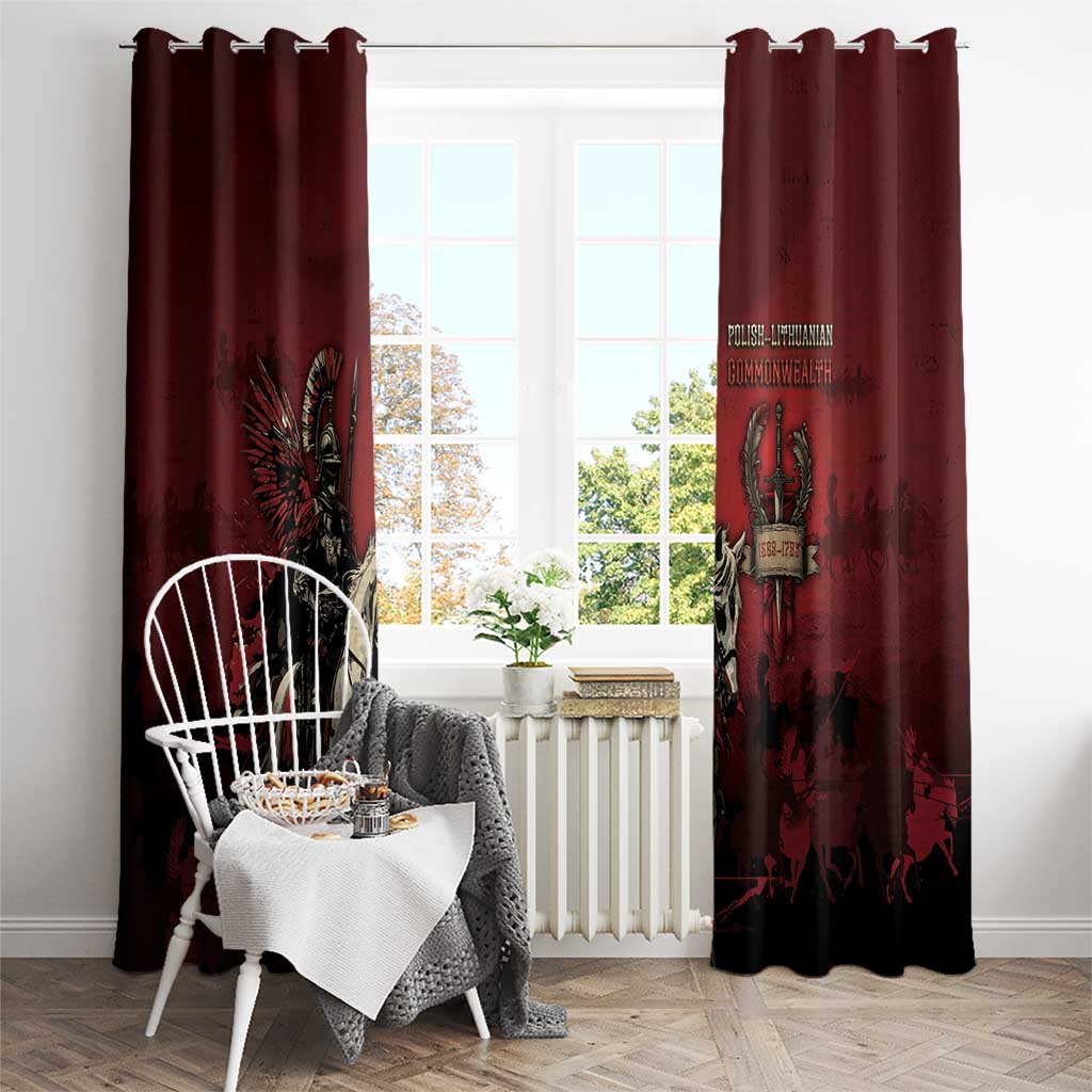 Polish Lithuanian Commonwealth Window Curtain Winged Hussar Warrior Battle Of Vienna
