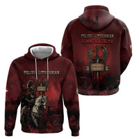 Polish Lithuanian Commonwealth Zip Hoodie Winged Hussar Warrior Battle Of Vienna