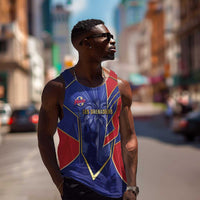 Custom Afro-Haitians Football Men Tank Top Haitian Palm Tree Unique Style