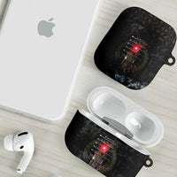 Egypt Djed AirPods Case Glow Smoky Dark Style