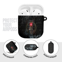 Egypt Djed AirPods Case Glow Smoky Dark Style