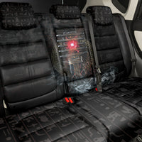 Egypt Djed Back Car Seat Cover Glow Smoky Dark Style