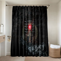 Egypt Djed Bathroom Set Glow Smoky Dark Style