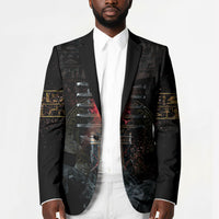 Egypt Djed Blazer Glow Smoky Dark Style