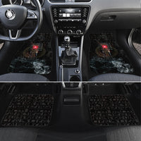 Egypt Djed Car Mats Glow Smoky Dark Style