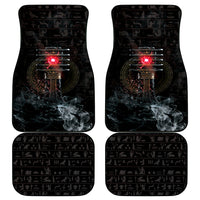Egypt Djed Car Mats Glow Smoky Dark Style