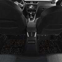 Egypt Djed Car Mats Glow Smoky Dark Style
