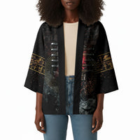 Egypt Djed Kimono Glow Smoky Dark Style