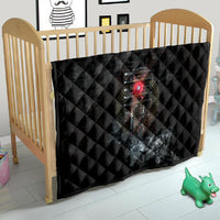 Egypt Djed Quilt Glow Smoky Dark Style
