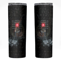Egypt Djed Skinny Tumbler Glow Smoky Dark Style