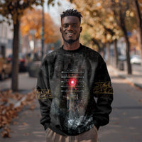 Egypt Djed Sweatshirt Glow Smoky Dark Style