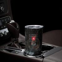 Egypt Djed Tumbler Cup Glow Smoky Dark Style