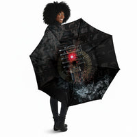Egypt Djed Umbrella Glow Smoky Dark Style