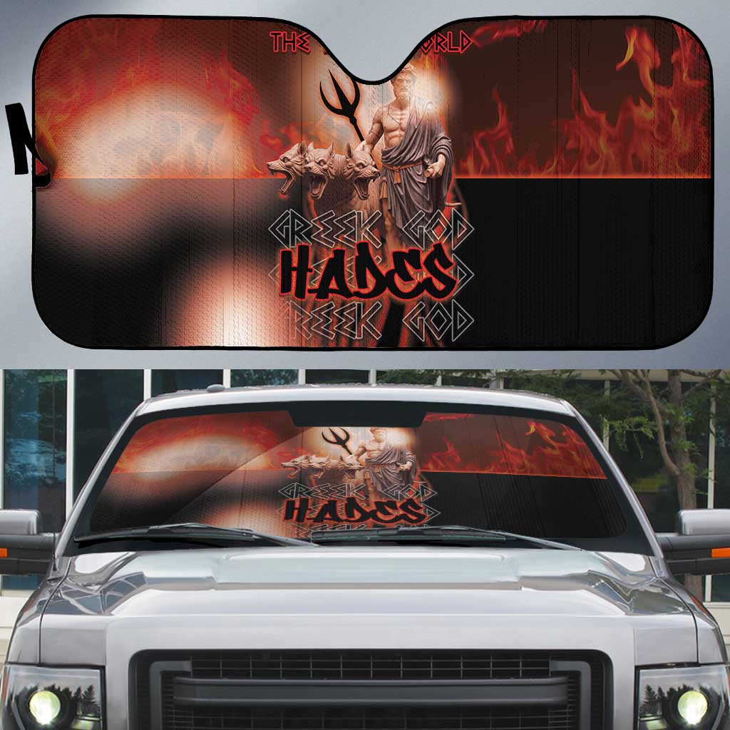 Ancient Greek Hades Auto Sun Shade King Of The Underworld - Wonder Print Shop