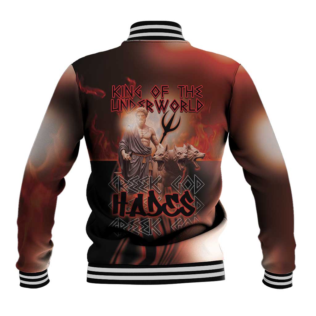 Ancient Greek Hades Baseball Jacket King Of The Underworld - Wonder Print Shop
