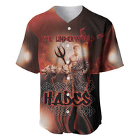 Ancient Greek Hades Baseball Jersey King Of The Underworld - Wonder Print Shop