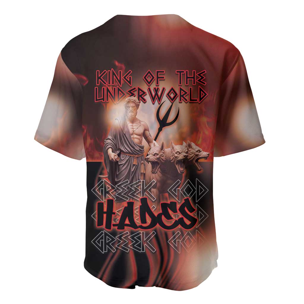 Ancient Greek Hades Baseball Jersey King Of The Underworld - Wonder Print Shop