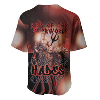 Ancient Greek Hades Baseball Jersey King Of The Underworld - Wonder Print Shop