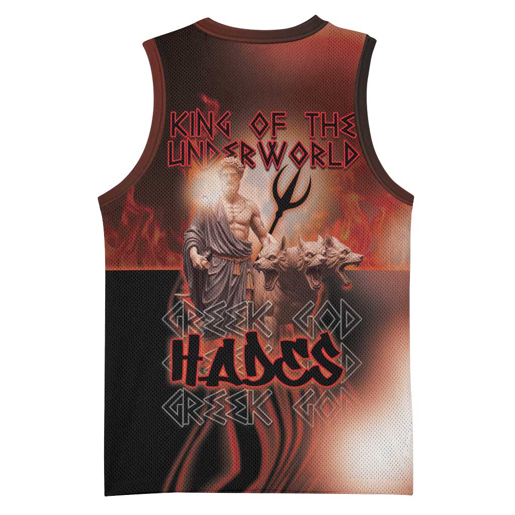 Ancient Greek Hades Basketball Jersey King Of The Underworld - Wonder Print Shop