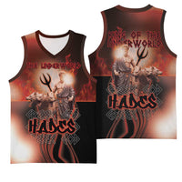 Ancient Greek Hades Basketball Jersey King Of The Underworld - Wonder Print Shop