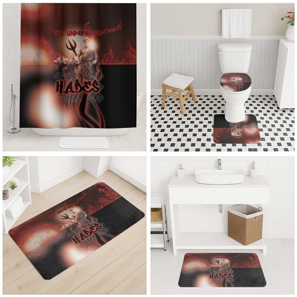 Ancient Greek Hades Bathroom Set King Of The Underworld - Wonder Print Shop