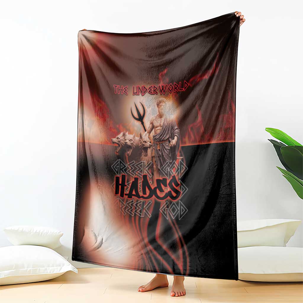 Ancient Greek Hades Blanket King Of The Underworld - Wonder Print Shop