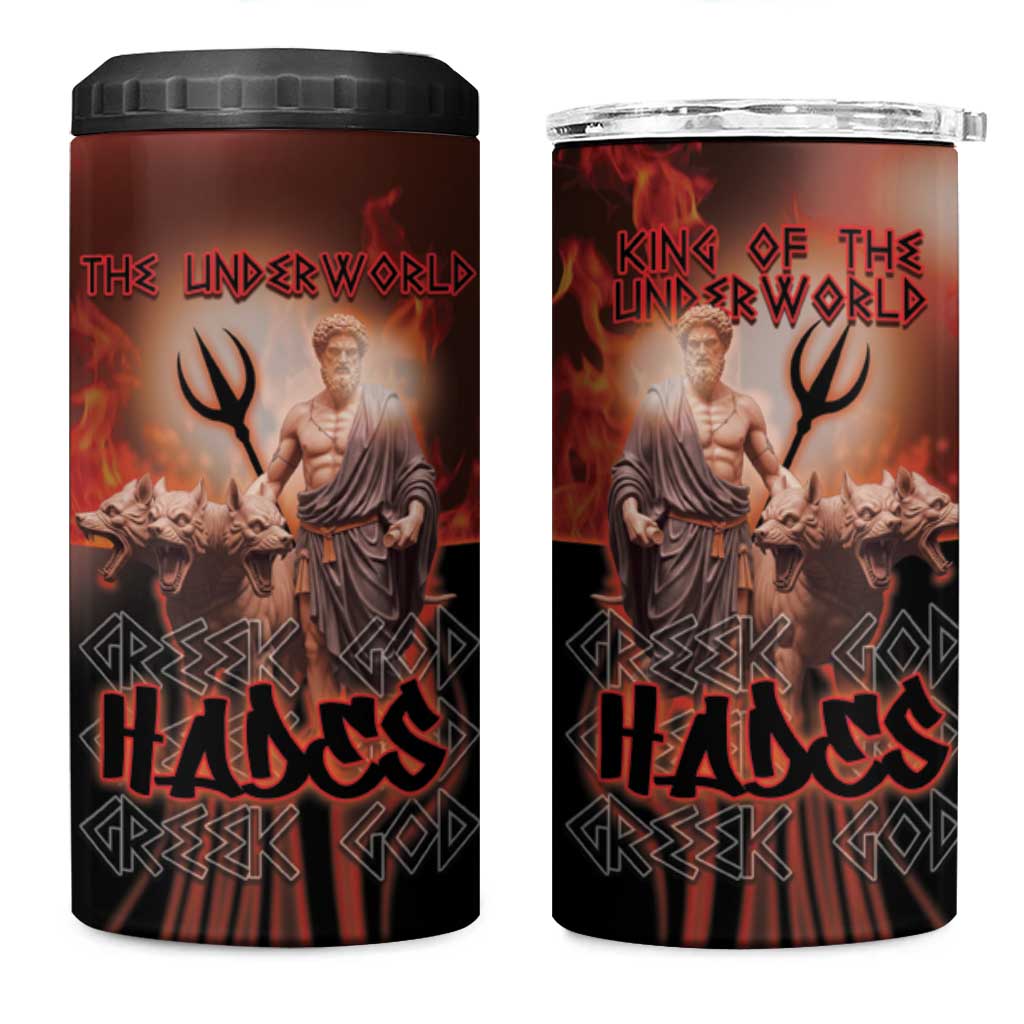 Ancient Greek Hades 4 in 1 Can Cooler Tumbler King Of The Underworld - Wonder Print Shop