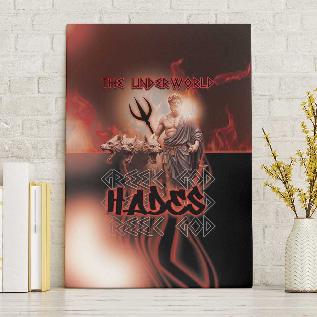 Ancient Greek Hades Canvas Wall Art King Of The Underworld - Wonder Print Shop