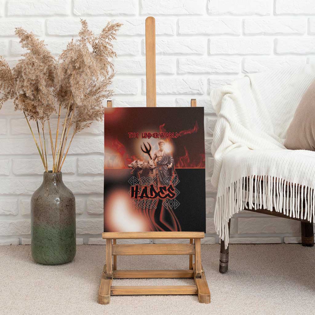 Ancient Greek Hades Canvas Wall Art King Of The Underworld - Wonder Print Shop
