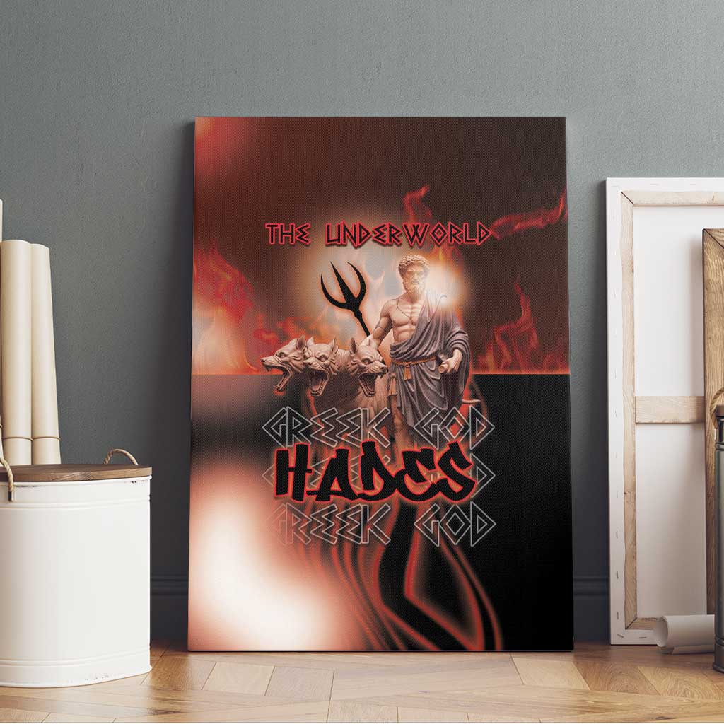 Ancient Greek Hades Canvas Wall Art King Of The Underworld - Wonder Print Shop