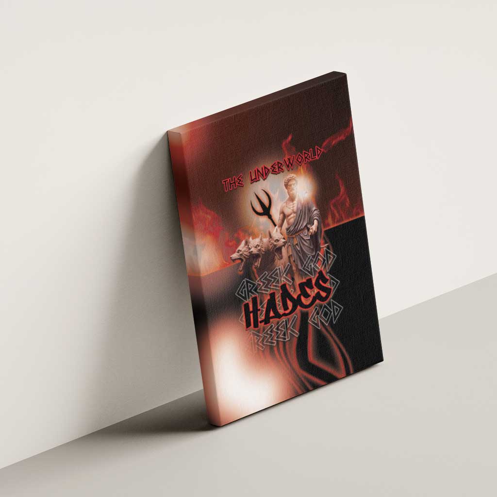 Ancient Greek Hades Canvas Wall Art King Of The Underworld - Wonder Print Shop