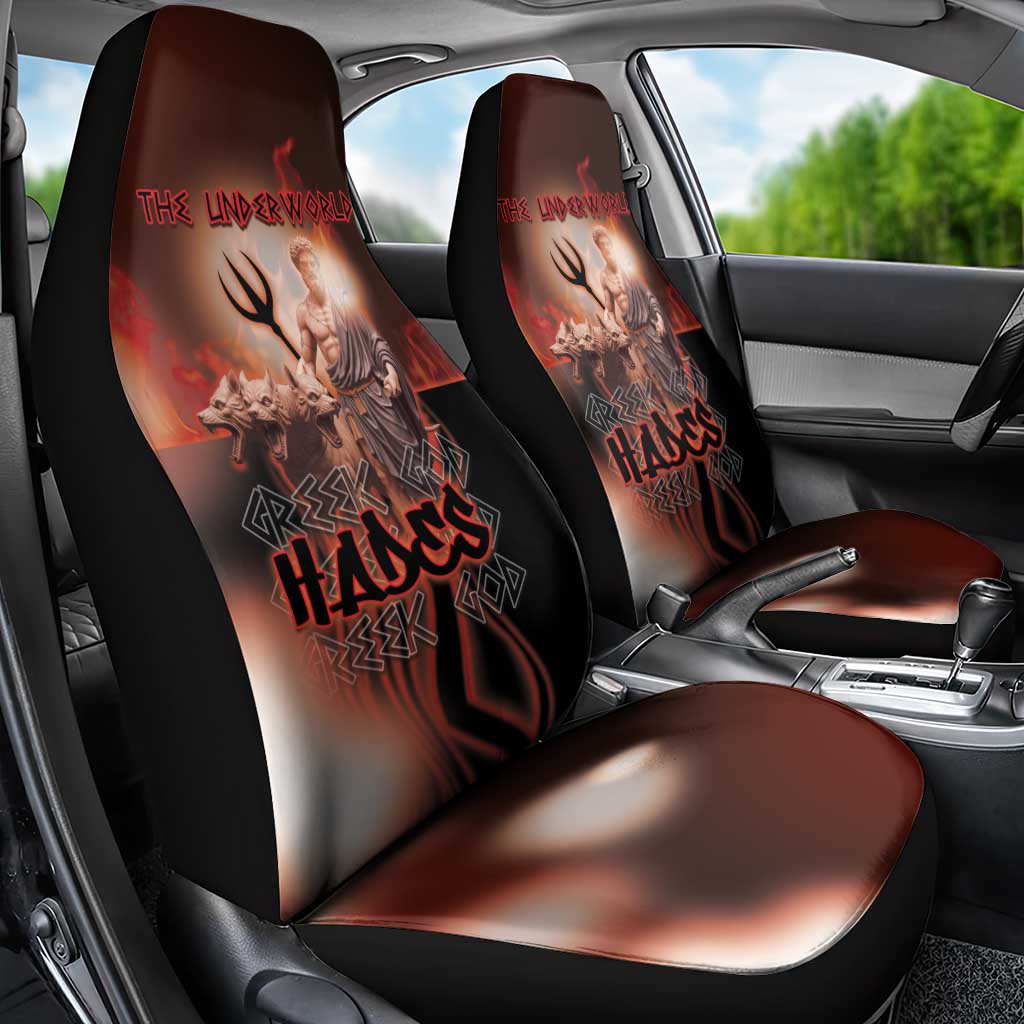 Ancient Greek Hades Car Seat Cover King Of The Underworld - Wonder Print Shop