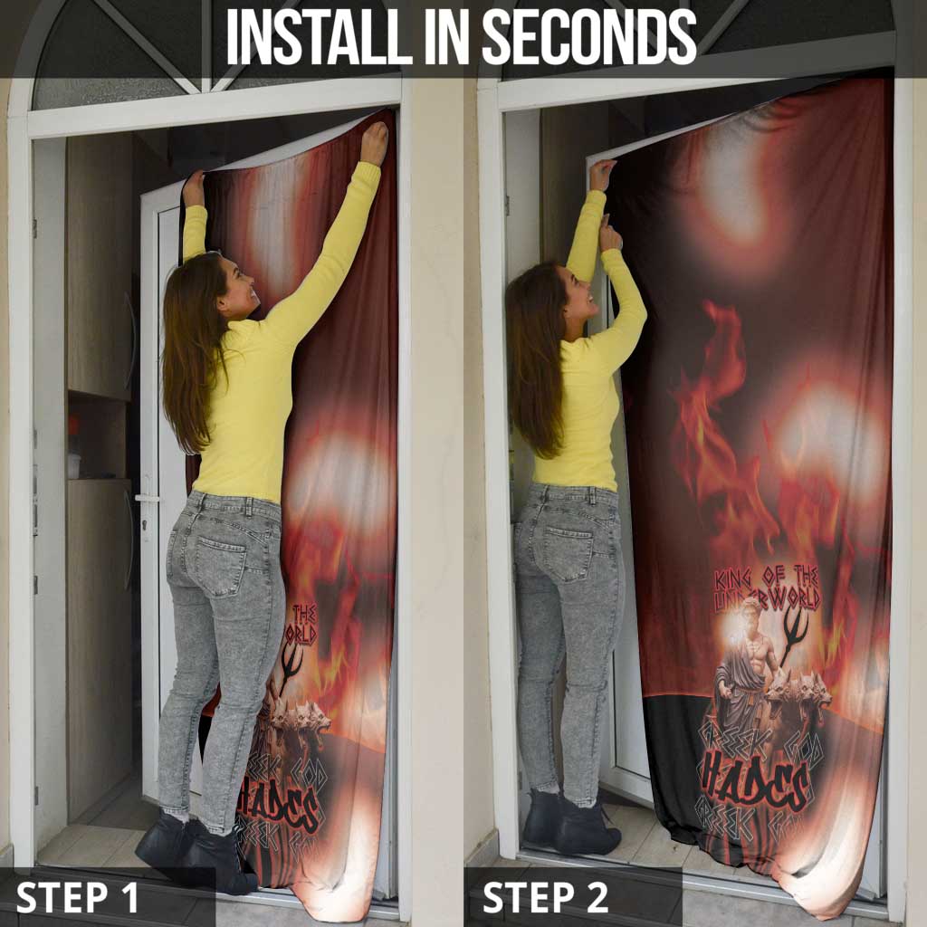 Ancient Greek Hades Door Cover King Of The Underworld - Wonder Print Shop